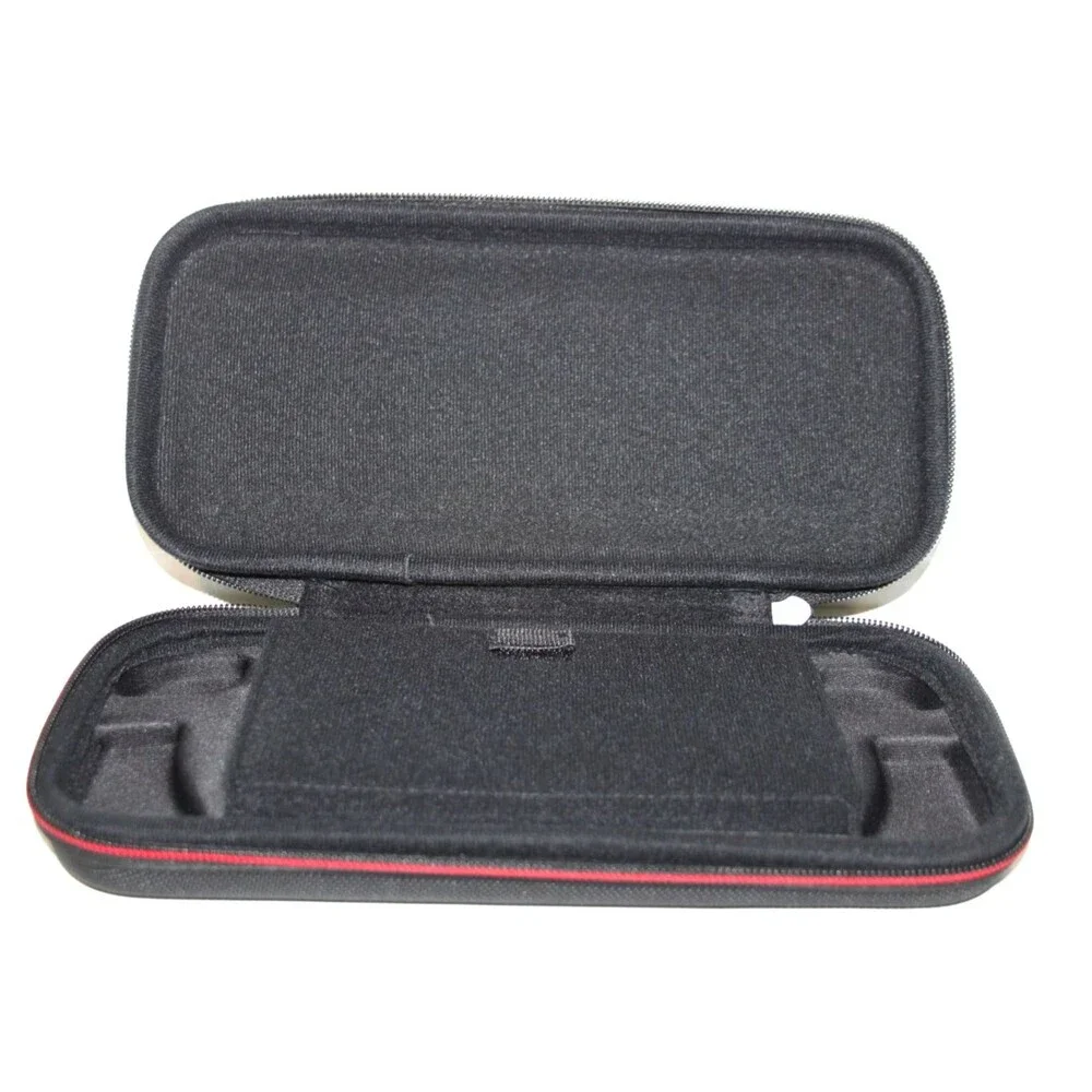 Nintendo Switch Protective Carrying Slim Case Power A Official Red Trim Black